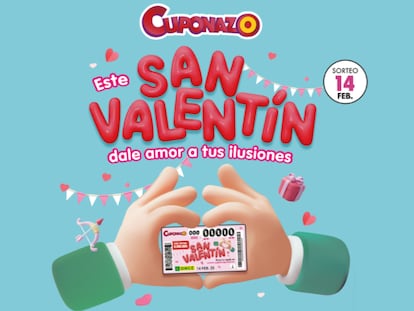 Cuponazo de San Valentín 2025 de la ONCE