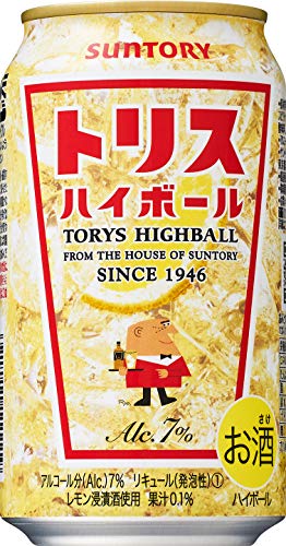 サントリー トリスハイボール 缶 [ ウイスキー 日本 350ml×24缶 ]