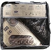 旅行用洗濯袋 Scrubba Washbag スクラバ ウォッシュバッグ 便利トラベルグッズ キャンプ 携帯用洗濯袋 ウォッシュキット (ブラウン)