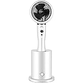 MNSSRN Evaporative Air Cooler, 3 Modes Cooling Fan, Silent Evaporative Cooler, 120°+90° Multi-Access Steering for Home Office