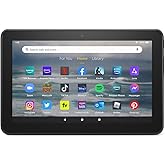 Amazon Fire 7 tablet, 7” display, read and watch, under $60 with 10-hour battery life, (2022 release), 16 GB, Black