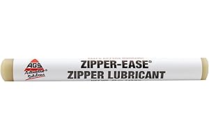 Zipper-Ease Zipper Lubricant Stick for Lubricating and Protecting All Zippers - Ideal for Backpacks, Tents, Jackets, Boat Can