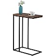 fusehome C-Shaped End Table, for Living Room, Bedroom, Small Spaces, TV Tray Table, Couch Side Table, Laptop Table, Bedside T