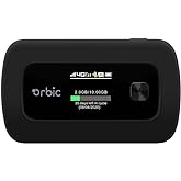 Orbic Verizon Speed Mobile Hotspot | 4G LTE |Connect up to 10 Wi-Fi Enabled Devices | Up to 12 hrs of Usage time |Up to 5 Day