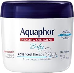 Aquaphor Baby Healing Ointment Advanced Therapy Skin Protectant for Chapped or Dry Skin, Drool Rash and Diaper Rash Ointment,