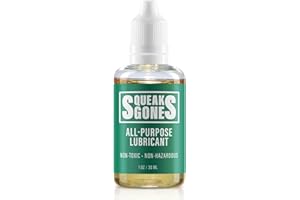 Squeaks Gone, 1oz, Fix Any Squeak, All-Purpose Lubricant, Hinges, Doors, Drawers, Fans, Long Lasting, Non-Toxic, Non-Hazardou