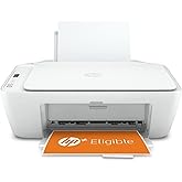 HP DeskJet 2752e All-in-One Wireless Inkjet Printer, Printing, Scanning, and Copying with Icon LCD Display, WiFi, Bluetooth, 