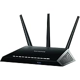NETGEAR Nighthawk Smart Wi-Fi Router (R7000-100NAS) - AC1900 Wireless Speed (Up to 1900 Mbps) | Up to 1800 Sq Ft Coverage & 3