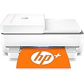 HP Envy 6458e All-in-One Wireless Color Inkjet Printer, Print Copy Scan - 10 ppm, 4800 x 1200 dpi, Auto 2-Sided Printing, 35-