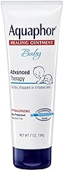 Aquaphor Baby Healing Ointment Advanced Therapy Skin Protectant, Dry Skin and Diaper Rash Ointment, 7 Oz Tube