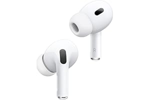 Apple AirPods Pro (2nd Generation) Wireless Ear Buds with USB-C Charging, Up to 2X More Active Noise Cancelling Bluetooth Hea