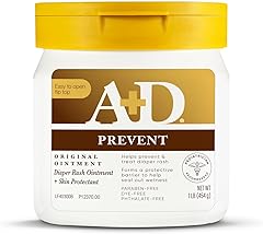 A+D Original Diaper Rash Ointment - Prevents & Protects Diaper Rash - Moisturizing Skin Protectant With Vitamins A & D - Heal