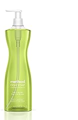 Method Dish Soap, Lime + Sea Salt, Biodegradable Formula, Tough on Grease, 18 Fl Oz (Pack of 1)