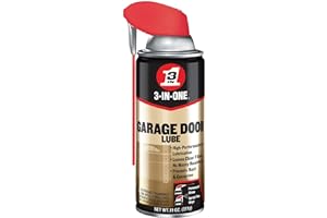 3-IN-ONE Garage Door Lubricant with SMART STRAW SPRAYS 2 WAYS, 11 OZ