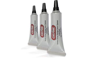 Genie Screw Drive Lube – Reduce Noise with Only Recommended Lubricant Garage Door Openers, 0.25 oz. Each (3 Pack) -GLU-R, 9.0