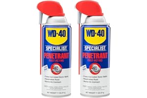 WD-40 Specialist Penetrant with Smart Straw, Twin-Pack 11 OZ