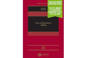 Cases and Materials on Torts: [Connected eBook with Study Center] (Aspen Casebook Series)