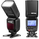 NEEWER NW700-C TTL Flash Speedlite Compatible with Canon DSLR Cameras, 1/8000s High Speed Sync Speedlight, 1/1-1/256 Output, 