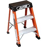 LITE 2-Foot Fiberglass Step Stool Industrial, 300-Pound Load Capacity, Type IA, LP-3011-02