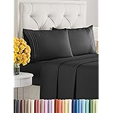 Queen Size 4 Piece Sheet Set - Comfy Breathable & Cooling Sheets - Hotel Luxury Bed Sheets for Women & Men - Deep Pockets, Ea