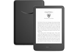 Amazon Kindle – The lightest and most compact Kindle, with extended battery life, adjustable front light, and 16 GB storage –