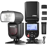 NEEWER Z760-C TTL Flash Speedlite Compatible with Canon DSLR Cameras, 76Ws GN60 2.4G 1/8000s HSS Speedlight, TCM Conversion, 