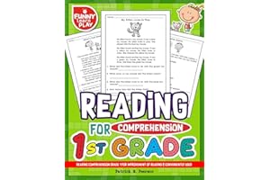 Reading Comprehension Grade 1 for Improvement of Reading & Conveniently Used: 1st Grade Reading Comprehension Workbooks for 1