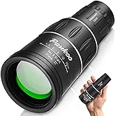 Pankoo 16X52 HD Monocular Telescope, 2023 High Power Compact Monoculars for Adults Kids, HD Monocular Scope for Bird Watching