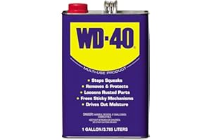 WD-40 Original Formula, Multi-Use Product, One Gallon [4-Pack]