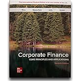 Corporate Finance: Core Principles and Applications ISE