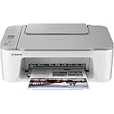 Canon PIXMA TS3520 Compact Wireless All-in-One Printer, White