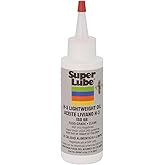 Super Lube 60004 H3 Lightweight Oil, Translucent Clear