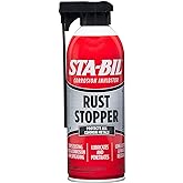 STA-BIL Rust Stopper - Anti-Corrosion Spray and Antirust Lubricant - Prevents Car Rust, Protects Battery Terminals, Stops Exi