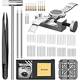 BYNIIUR Watch Link Removal Kit, Watch Band Remover Tool Watch Adjustment Tool Kit, Watch Resizing Kit Pin Removal Tool, Watch