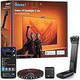 Govee TV Backlight 3 Lite with Fish-Eye Correction Function Sync to 55-65 Inch TVs, 11.8ft RGBICW Wi-Fi TV LED Backlight with