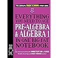 Workman Publishing Ace Pre-Algebra and Algebra I in One Big Fat Notebook (Big Fat Notebooks)