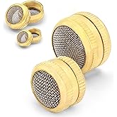 Ultrasonic Cleaner Baskets for Small Parts | Set of 2 Ultrasonic Parts Cleaner Basket with Screw Lock | Brass Body Stainless 