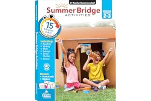 Summer Bridge Activities 2nd to 3rd Grade Workbook, Math, Reading Comprehension, Writing, Science, Social Studies, Fitness Su