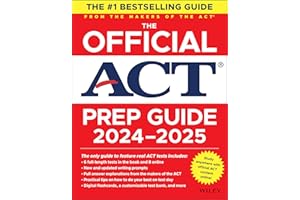 The Official ACT Prep Guide 2024-2025: Book + 9 Practice Tests + 400 Digital Flashcards + Online Course