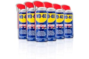 WD-40 Multi-Use Product with Smart Straw Sprays 2 Ways, 8 OZ [6-Pack]