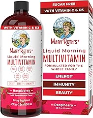 MaryRuth Organics Multivitamin Multimineral for Women Men & Kids | No Added Sugar | Vegan Liquid Vitamins for Adults & Kids |