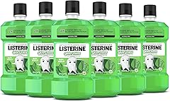 Listerine Smart Rinse Kids Mouthwash, ADA Accepted, Alcohol-Free Anticavity Sodium Fluoride Mouthwash, Oral Rinse for Dental 