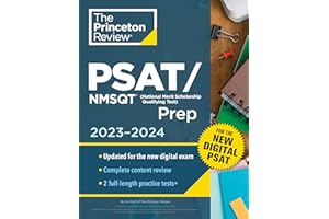 Princeton Review PSAT/NMSQT Prep, 2023-2024: 2 Practice Tests + Review + Online Tools for the NEW Digital PSAT (2023) (Colleg