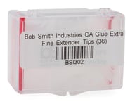 more-results: Tips Overview: Bob Smith Industries CA Glue Extra Fine Extender Tips. These Extra Fine