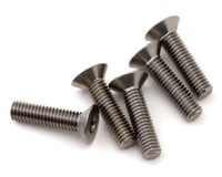 1UP Racing Titanium Pro Duty Flat Head Screws (5)