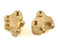 Beef Tubes SCX10 II AR44 Lower Link/Shock Mount (2) (Brass)