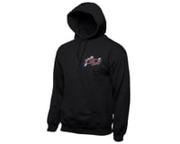 DE Racing 2021 Drag Race Hoodie Sweatshirt (Black) (M)