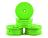 DE Racing 12mm Hex "Speedline" 2.2 1/10 Buggy Front Wheels (4) (B6/RB6) (Green)