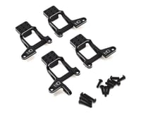 Hot Racing Aluminum Shock Tower Hoops for Traxxas TRX-4 (Black)