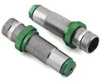 Hot Racing Twin Hammer Aluminum Rear Threaded Shock Bodies (Green) (2)